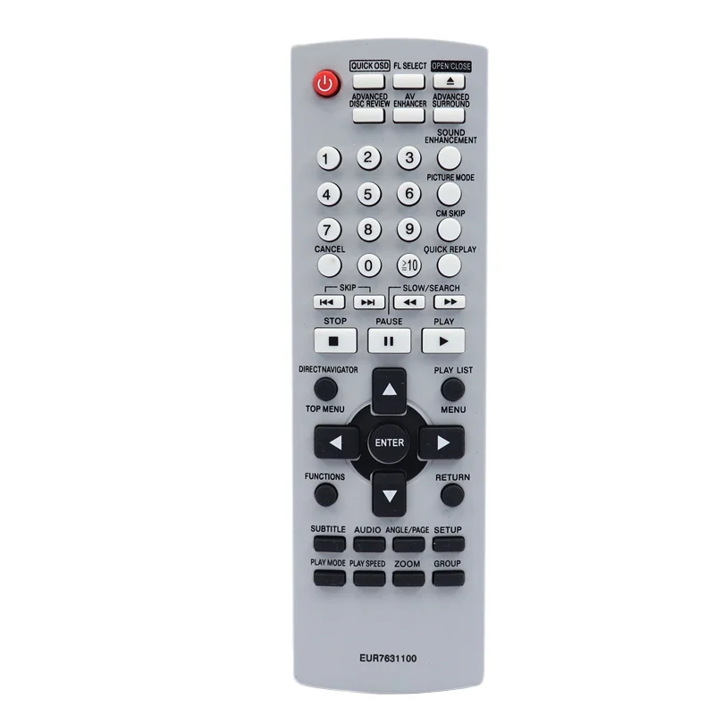 کنترل DVD پاناسونیک Panasonic EUR7631100 دورنگ