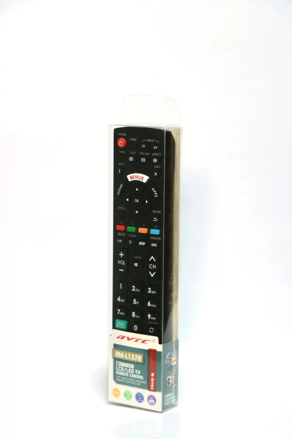 کنترل تلویزیون پاناسونیک 1378 Panasonic نتفلیکس دار