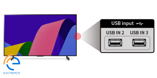 تست ورودی USB تلویزیون