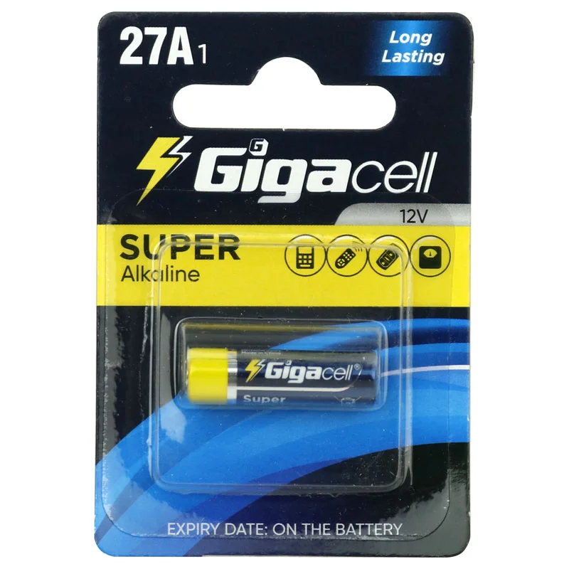 باطری ریموت کنترل سوپر آلکلاین گیگاسلGIGACELL 27A