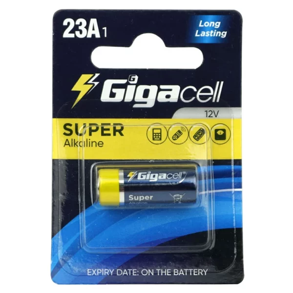 باطری ریموت کنترل سوپر آلکلاین گیگاسل GIGACELL 23A